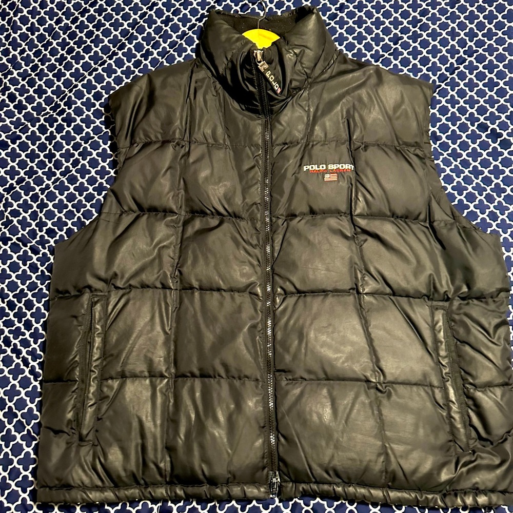Polo Sport Down Vest Size XXL